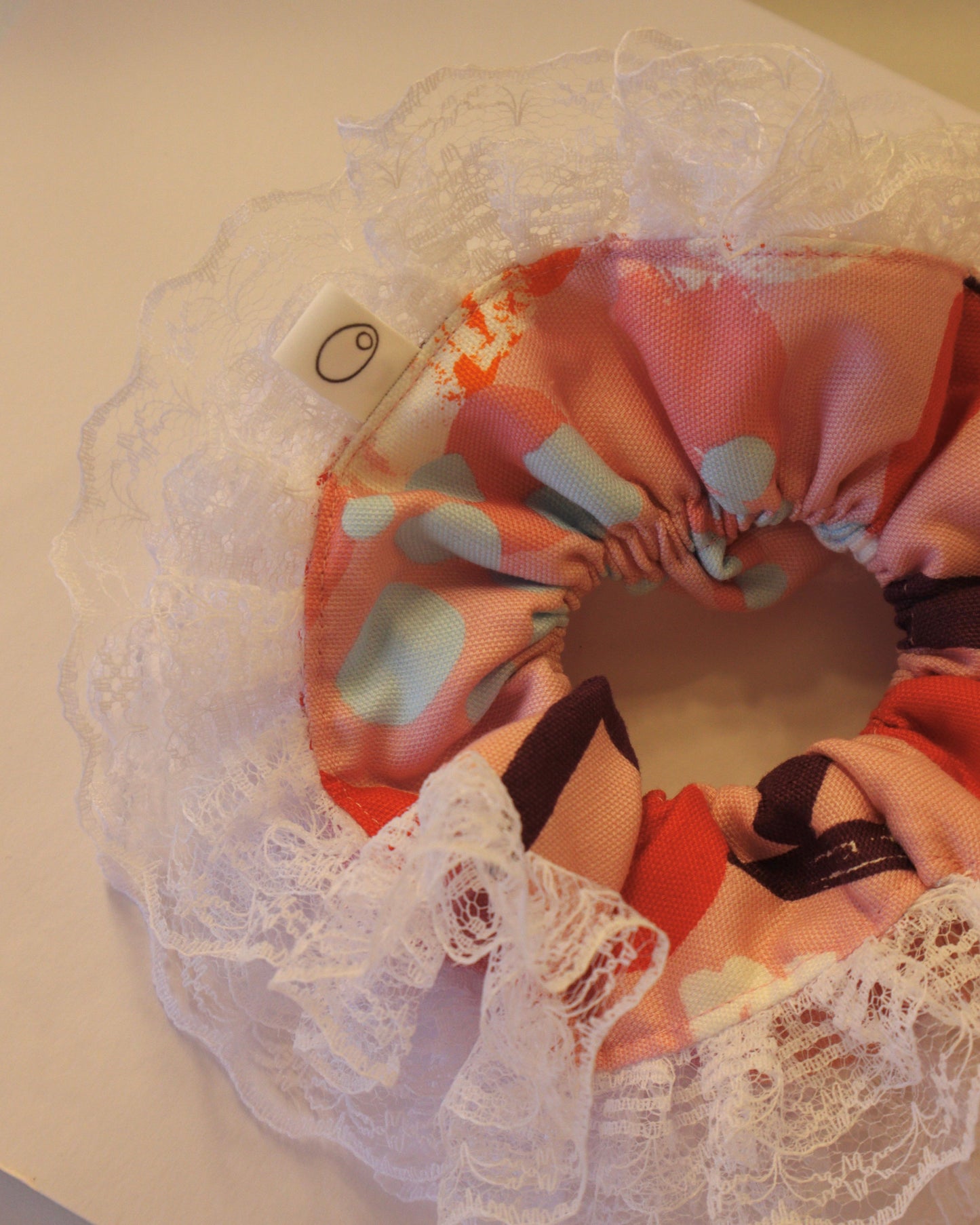 Duo Martini Scrunchie - Blush