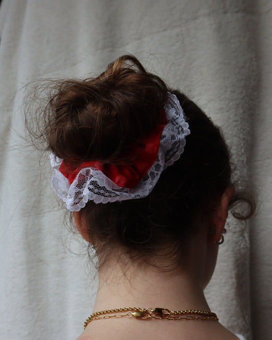 Solo Martini Scrunchie - Red