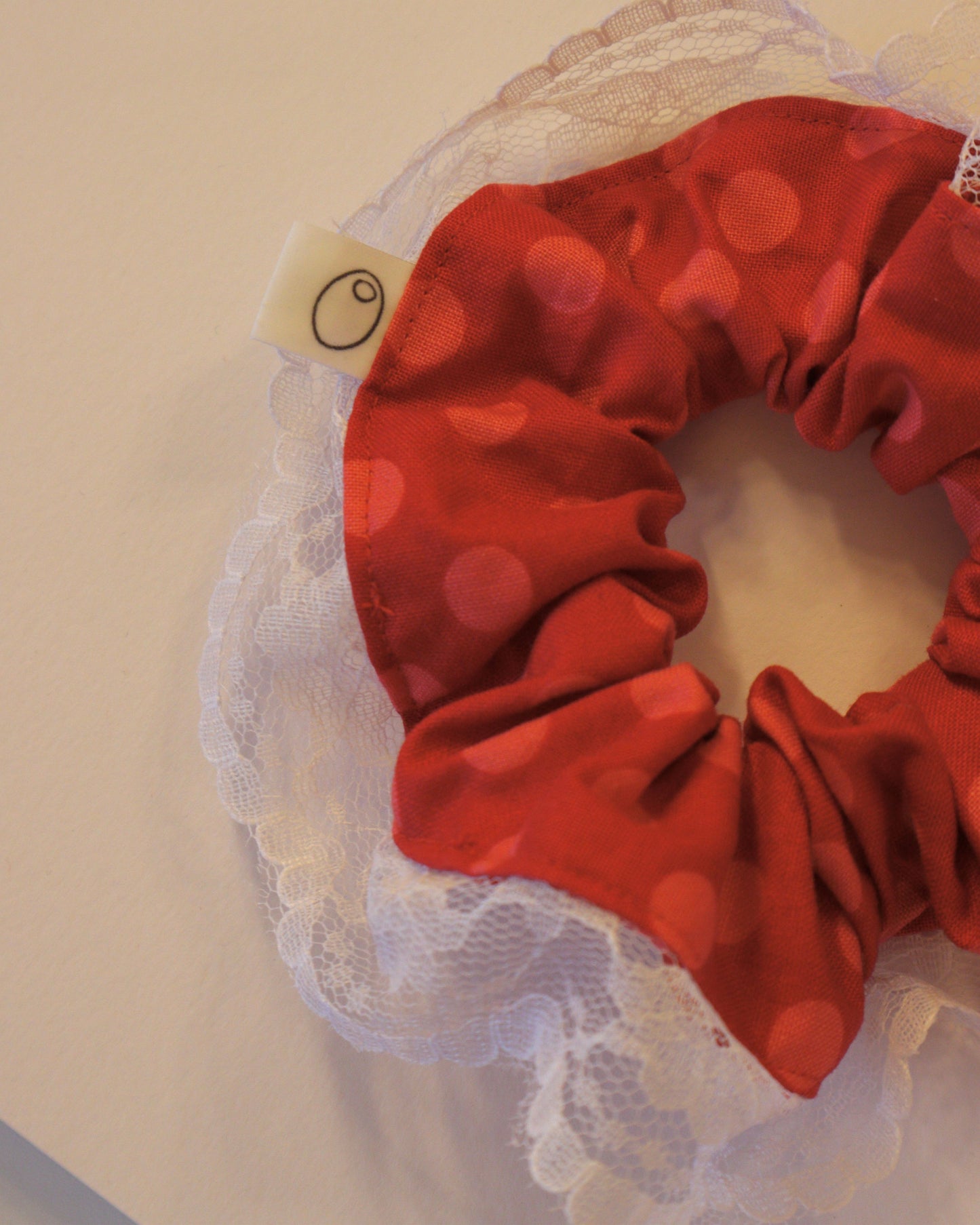 Solo Martini Scrunchie - Red