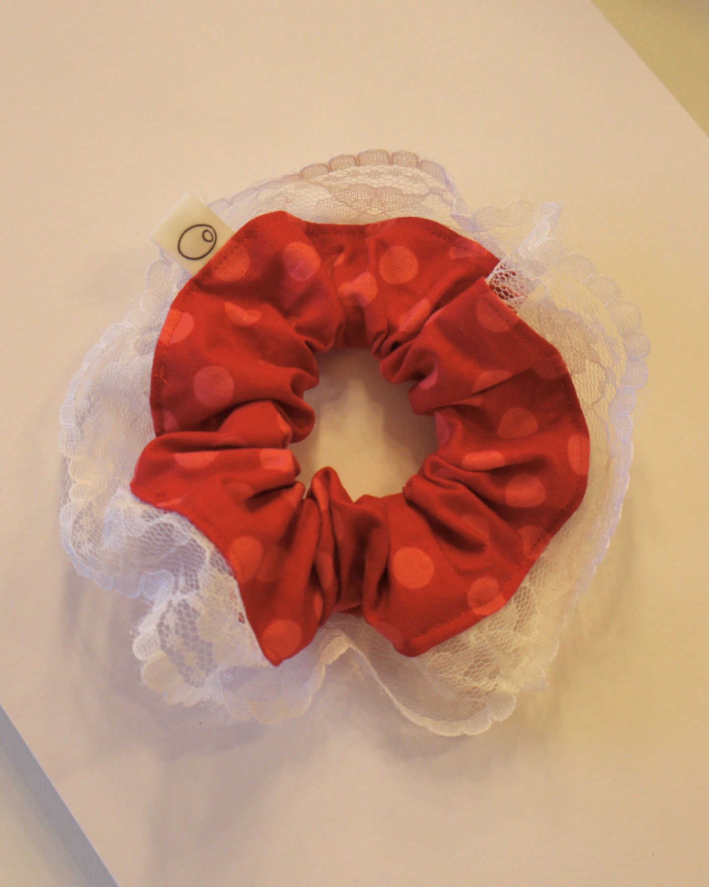 Solo Martini Scrunchie - Red