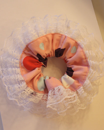 Duo Martini Scrunchie - Blush