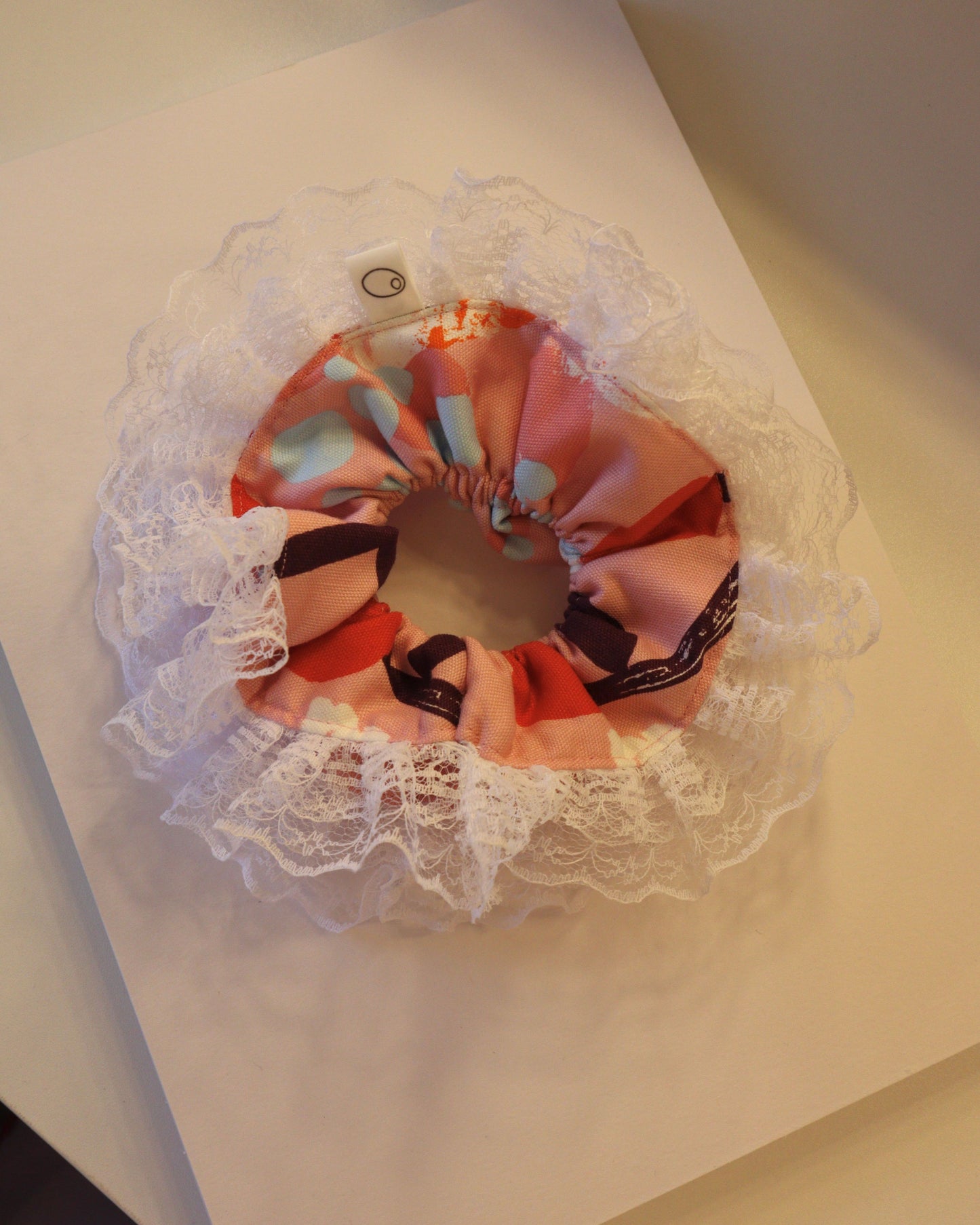 Duo Martini Scrunchie - Blush
