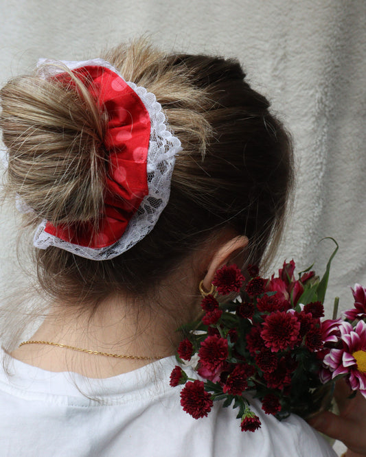 Solo Martini Scrunchie - Red